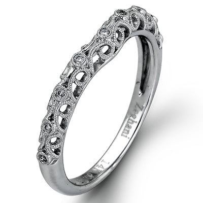 ZR915 Engagement Ring in 14k Gold with Diamonds