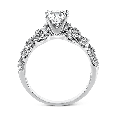 ZR916 Engagement Ring in 14k Gold with Diamonds