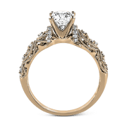 ZR916 Engagement Ring in 14k Gold with Diamonds