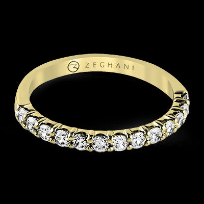 ZR92 Anniversary Ring in 14k Gold with Diamonds