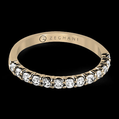 ZR92 Anniversary Ring in 14k Gold with Diamonds