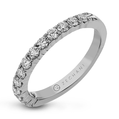 ZR92 Anniversary Ring in 14k Gold with Diamonds