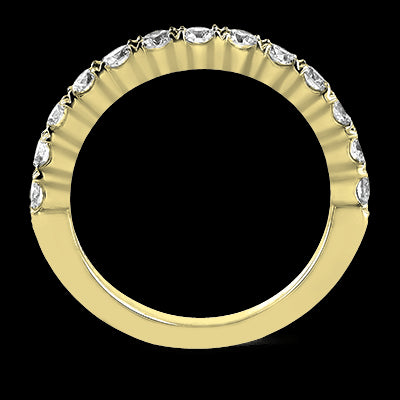 ZR93 Anniversary Ring in 14k Gold with Diamonds