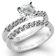 ZR95 Wedding Set in 14k Gold with Diamonds