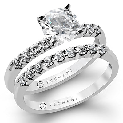 ZR95 Wedding Set in 14k Gold with Diamonds