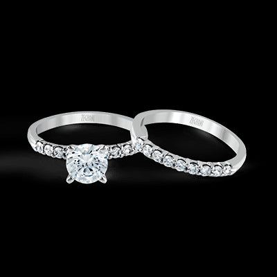 ZR95 Wedding Set in 14k Gold with Diamonds