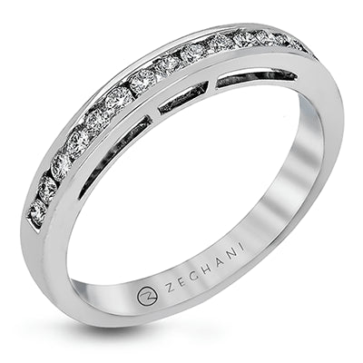 ZR960 Wedding Set in 14k Gold with Diamonds