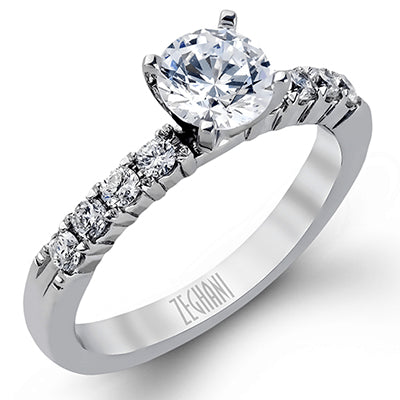 ZR96 Wedding Set in 14k Gold with Diamonds