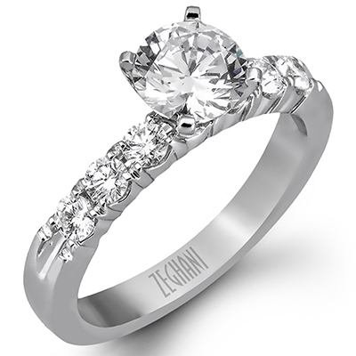 ZR97 Wedding Set in 14k Gold with Diamonds