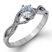 ZR981 Wedding Set in 14k Gold with Diamonds