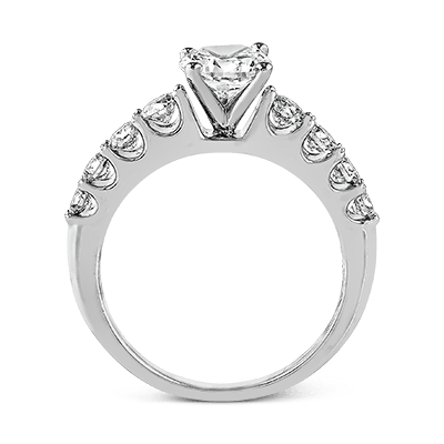 ZR984 Engagement Ring in 14k Gold with Diamonds