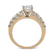 ZR984 Engagement Ring in 14k Gold with Diamonds