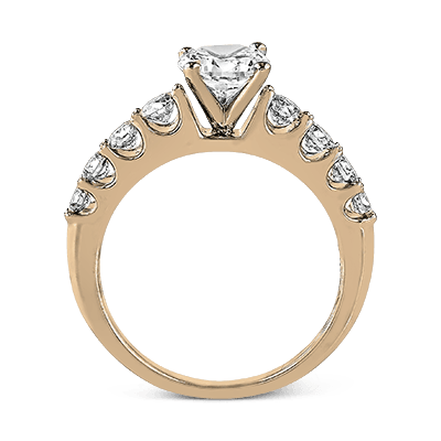 ZR984 Engagement Ring in 14k Gold with Diamonds