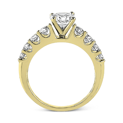 ZR984 Engagement Ring in 14k Gold with Diamonds